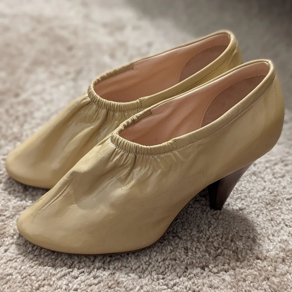 Céline by Phoebe Philo patent leather pumps, cone heels sz 36.5 or 6.5 US - Picture 3 of 12